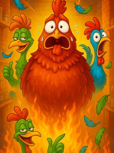 Red Hot Chilli Chickens