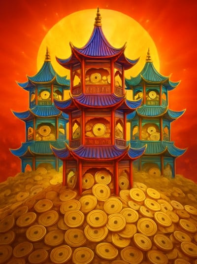 3 Coin Towers